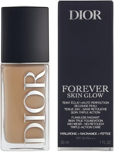 Dior Glow Foundation 24u Hold En 48u Hydratatie Dior - Dior Forever Skin Glow - Glow Foundation Glow Foundation - 24u Hold En 48u Hydratatie 1.5W Warm