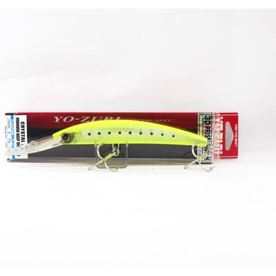 Yo Zuri 3D Crystal Minnow DD 150 mm Zwevende Kunstaas F1154-GHCS (6669) gray