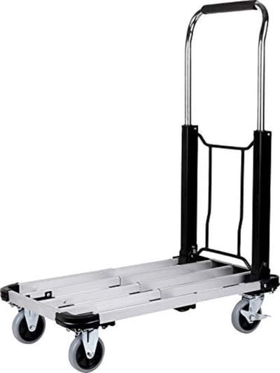 Opvouwbare platformwagen voor transport - 150 kilo capaciteit