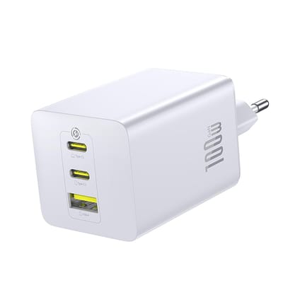 Baseus Enerfill Fe11 2X Usb-C 100W Wandlader Voor Lightning En Usb-A