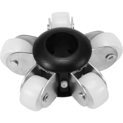 Couvercle de protection des roues de guidage de 90mm pour caméra d'inspection des canalisations d'égout de 23mm blanc