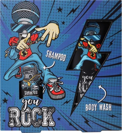 Cadeauset You Rock Ningbo Yinghua Douchegel 200ml + Shampoo 75ml