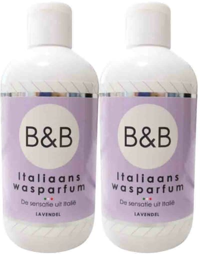 B&B Italiaanse Wasparfum Lavendel - 2 x 250 ml - Voordeelverpakking