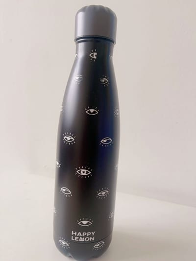 Floraweg Thermosfles, 500 ml, roestvrij staal, vacuüm-isolatiefles met thermosfles voor hardlopen, fitness, yoga, outdoor en camping, vrij van BPA, niet in de vaatwasser