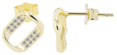 AKZENT Akzent Dames oorbellen "Havin" van 925 Sterlingzilver, gerhodineerd, duurzaam