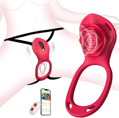 Daity Draagbare Vibrator - Clitoris Stimulator - Vibrator voor Koppels - Sex Toys voor Vrouwen - Stil en Discreet - Waterafstendig - 10 Vibratie Standen - Afstandsbediening en app
