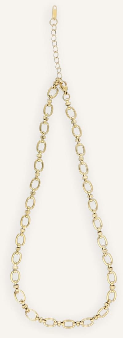 Notre-V Necklace Chain Sieraden Dames - Goudkleurig - Maat ONESIZE