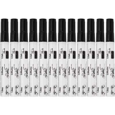 12 Pièces Stylo de Nettoyage Tête d'Impression Recharge Transparente Non Toxique Outil de Nettoyage Tête d'Imprimante Thermique
