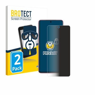 BROTECT - privacy screenprotector voor Vivo V60e - Folie Beschermfolie Blauwlichtfilter 2 Stuks