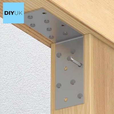 Verstevigde Hoeksteun 80x80x60mm Gegalvaniseerd Staal 2.0mm voor Bouw en Meubelmontage