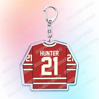 Verwarmde Rivaliteit Sleutelhanger Accessoires Tas Shane Hollander Ilya Rozanov Hockey Romantiek 81 24 Mini Shirt Sleutelhanger Sieraden Fans Cadeaus white