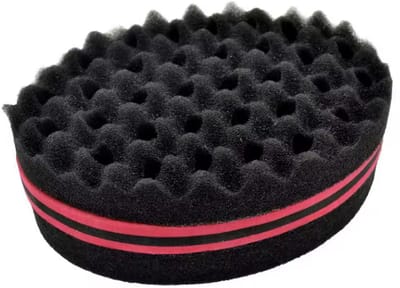 Afro haarspons - Haarborstelspons - Afrohaar - Spons - Dubbelzijdig - 14CM - CHPN