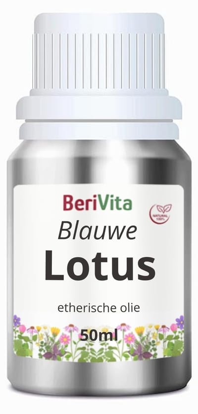 Blauwe Lotus Olie 50ml - Etherische Blue Lotus Oil - Lotusbloemolie
