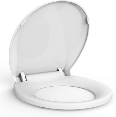 Toiletbril - WC deksel - Badkamer vernieuwen - Duurzaam PP materiaal - 435 cm - Wit