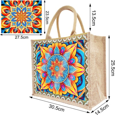 Tas met 2 paintings - HBD307 - Mandala - diamond painting - compleet pakket - Diamond painting by Wietske