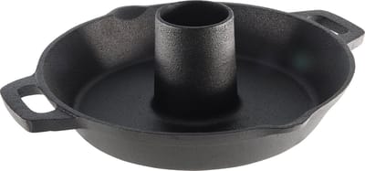 Cast Iron - Pan met Kiphouder - 30x30 cm - Gietijzer - Ge-emailleerd