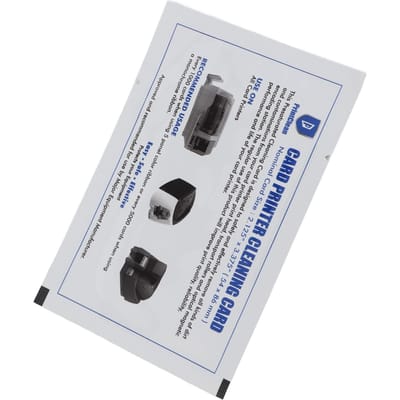 Lot de 50 cartes de nettoyage pour lecteur de cartes de crédit, terminal de balayage POS, pour machines ATM, imprimantes de cartes