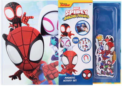 Canenco Spidey magneetboek - Spider-Man speelgoed - Magnetisch speelboek.