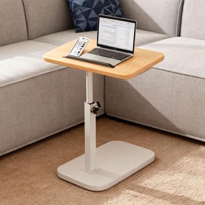 Bijzettafel Bank - Laptoptafel - Banktafel - stevig