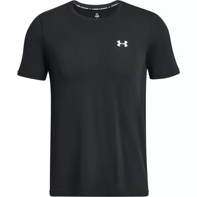 UNDER ARMOUR - ua vanish seamless ss-blk - Training t-shirt korte mouw heren - Zwart