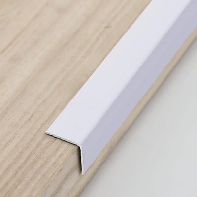 Aluminium Peel and Stick L Molding Hoekbeschermers - 90° Hoek voor Muur en Deurlijsten - 3 Stuks