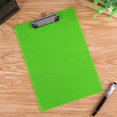 Schrijfblok A4 Schrijfklembord Met Laag Profiel Gouden Klem Schrijftablet A4 Papier Organizer Schrijfblok Documentenmap