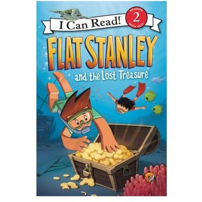Flat Stanley And The Lost Treasure - I Can Read Level 2 - Jeff Brown