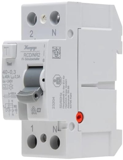 Aardlekschakelaar 40 A 300 mA 2-polig IP44