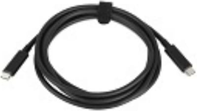 Lenovo 4X90Q59480 USB-kabel USB 2.0 USB-C stekker, USB-C stekker 2.00 m Zwart