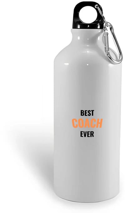 Hacebo® - best coach ever waterfles - Coach - de beste coach - sport - verjaardagscadeau - verjaardag - cadeau - cadeautje voor coach - coach artikelen - kado - geschenk - gift - water fles - 400ML
