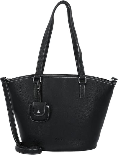 Gabor schoudertas utensil zak Layla Zip Shopper Black zwart