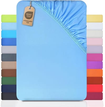DailySupplies® Matrasovertrek 180X200- Dekbedovertrek - Hoeslaken - Matrasbeschermer - Extra Zacht - Blauw