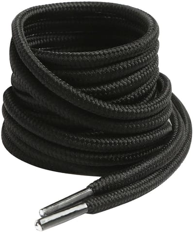 Dailygoods- Laarzenveters Scheurvast - Ronde Veters - Vervangende Veters - Diameter 4 mm - Voor Dames/Heren - Geschikt voor Outdoorschoenen - Schoenveters