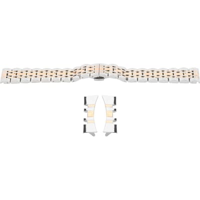 Snelkoppel Horlogeband RVS Horlogeband Vervanging Horlogeband Accessoire 18mm / 0.7in white