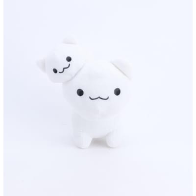Mewgenics Stacy Pluche Pop Spel Omgeving Mewgenics Stacy Personages Pluche Decor Pluche Beest Knuffel Speelgoed Verjaardag Kerstcadeau 21cm white