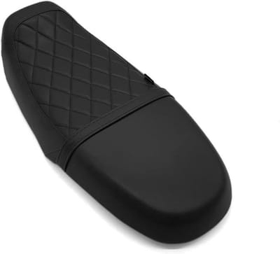 Motorfiets Zitkussen - Passagiersstoelhoes - Comfortabel Rijden - Ademend en Schokdempend - 35 x 23 x 15 cm - Zwart