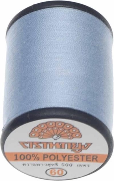 licht blauw naaigaren - 500 m - universeel - 100% polyester - sterk - garen - col 6464
