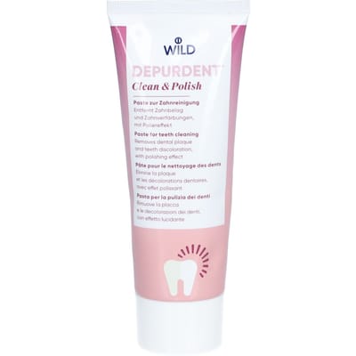 DEPURDENT Clean & Polish Whitning Tandpasta - WEKELIJKS ONDERHOUD