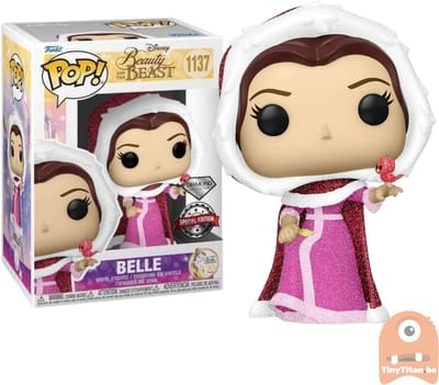 Funko Pop! Disney: Beauty & Beast - Winter Belle (Diamond Glitter) - US Exclusive - CONFIDENTIAL
