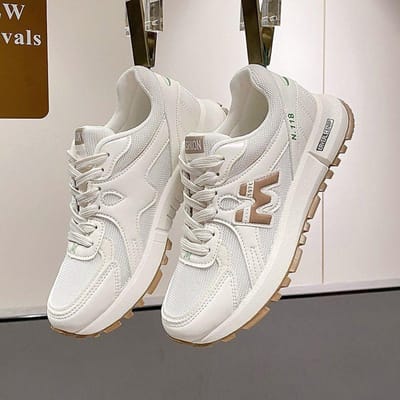 Lente Trend Modeontwerper Dames Sportschoenen Platte Sneakers Casual Straat Koppel Schoenen Skateschoenen D404 40 gray