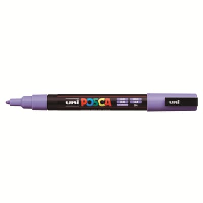 Posca marker met conische punt schrijfdikte fijn lila