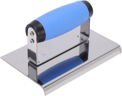 Betonkantsnijder - Randvormer Beton - Beton Randen Maken - Roestvrij Staal - 152 mm Lengte - Zilver
