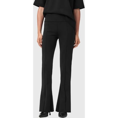 AllSaints Rebecca Zip Trouser Black Taglia: 8 | Pantaloni da completo Outlet | Donna | Nero