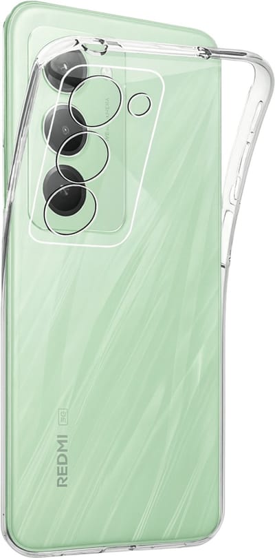 Hoesje geschikt voor Xiaomi Redmi 15 4G / 5G backcover Shockproof siliconen Transparant
