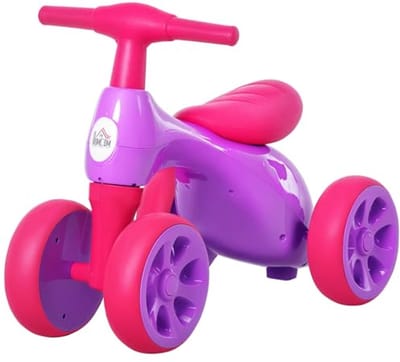 Peuter Balance Bike met Rubber Wielen voor Veilig Rijden