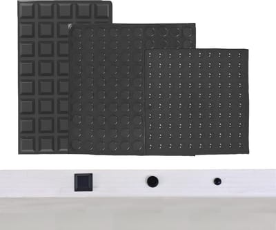 480 Stuks Zelfklevende Bumper Pads in Zwart en Transparant voor Kastdeuren en Glasplaten
