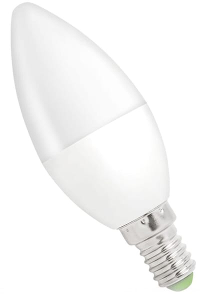 Spectrum LED Kaarslamp E14 4W - 230V - 330 Lumen - 3000K Warm wit - Gezellig licht - Energiezuinig