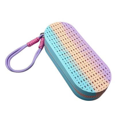 Daity Een opbergdoos voor zwembrillen - geschikt voor zwembrillen - een leuk paascadeau - geschikt voor kinderen - tieners en volwassenen - gemaakt van siliconen - met afwateringsgaatjes (gekleurd).