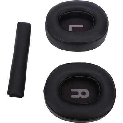 Oorkussentjes Vervanging voor Tune T700BT 710BT 720BT 770NC Hoofdtelefoon Proteïne Leer Spons Headset Oorkussentjes Kussens met zwart