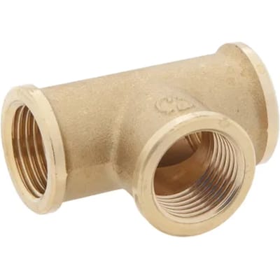 Sanivesk Draad T-stuk 1/2"f X 1/2"f X 1/2"f
